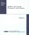 APEC’s Eco-Tech: Prospects and Issues